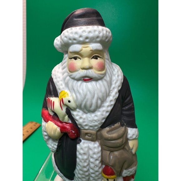 Hand Painted Around the World Santa England 1905 Porcelain Heilig Meyers 5" - Picture 5 of 8